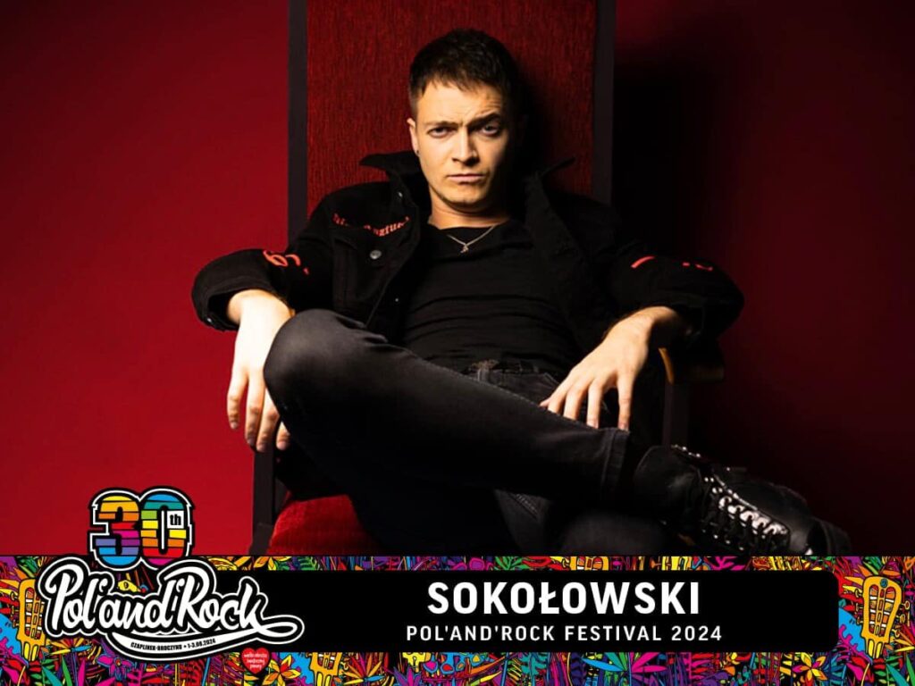 Sokołowski na festiwalu Pol’And’Rock