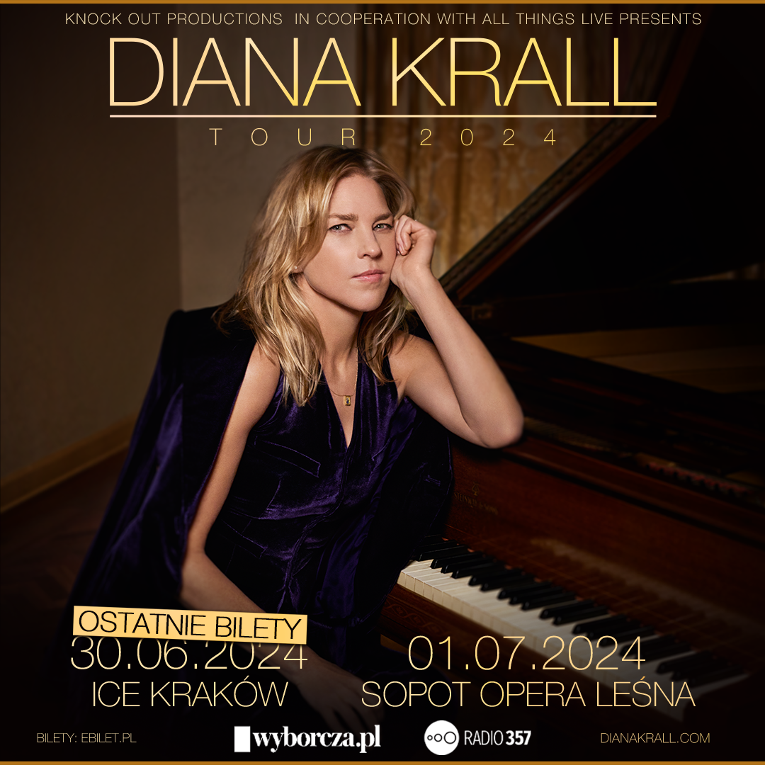 Diana Krall: Powrót ikony jazzu do Polski