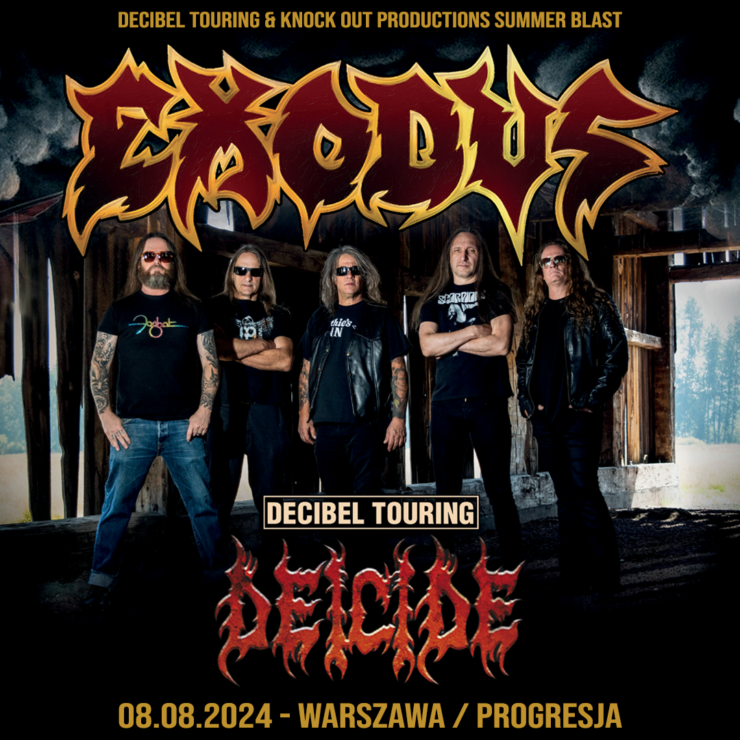 Noc pełna Mocnego Brzmienia: Exodus i Deicide w Warszawie