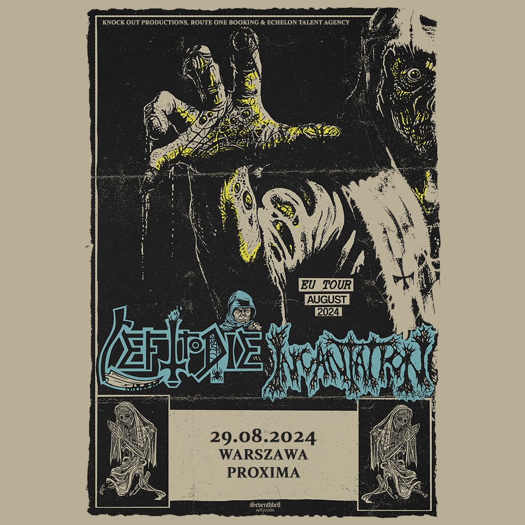 Left To Die i Incantation: wieczór brutalnego death metalu w Warszawie