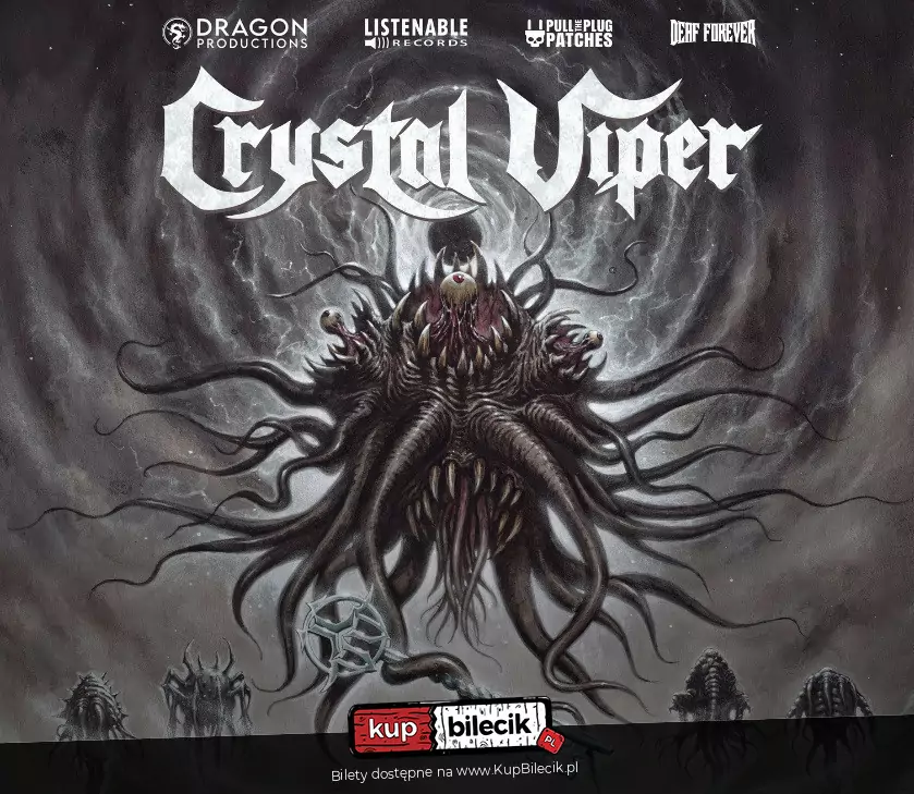 Crystal Viper ogłasza europejską trasę koncertową promującą album „The Silver Key”!