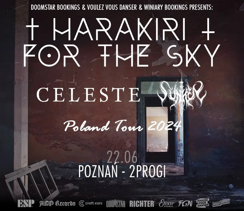 Już za miesiąc duża dawka mroku i pięknych melodii: Harakiri For The Sky na czterech koncertach w Polsce!