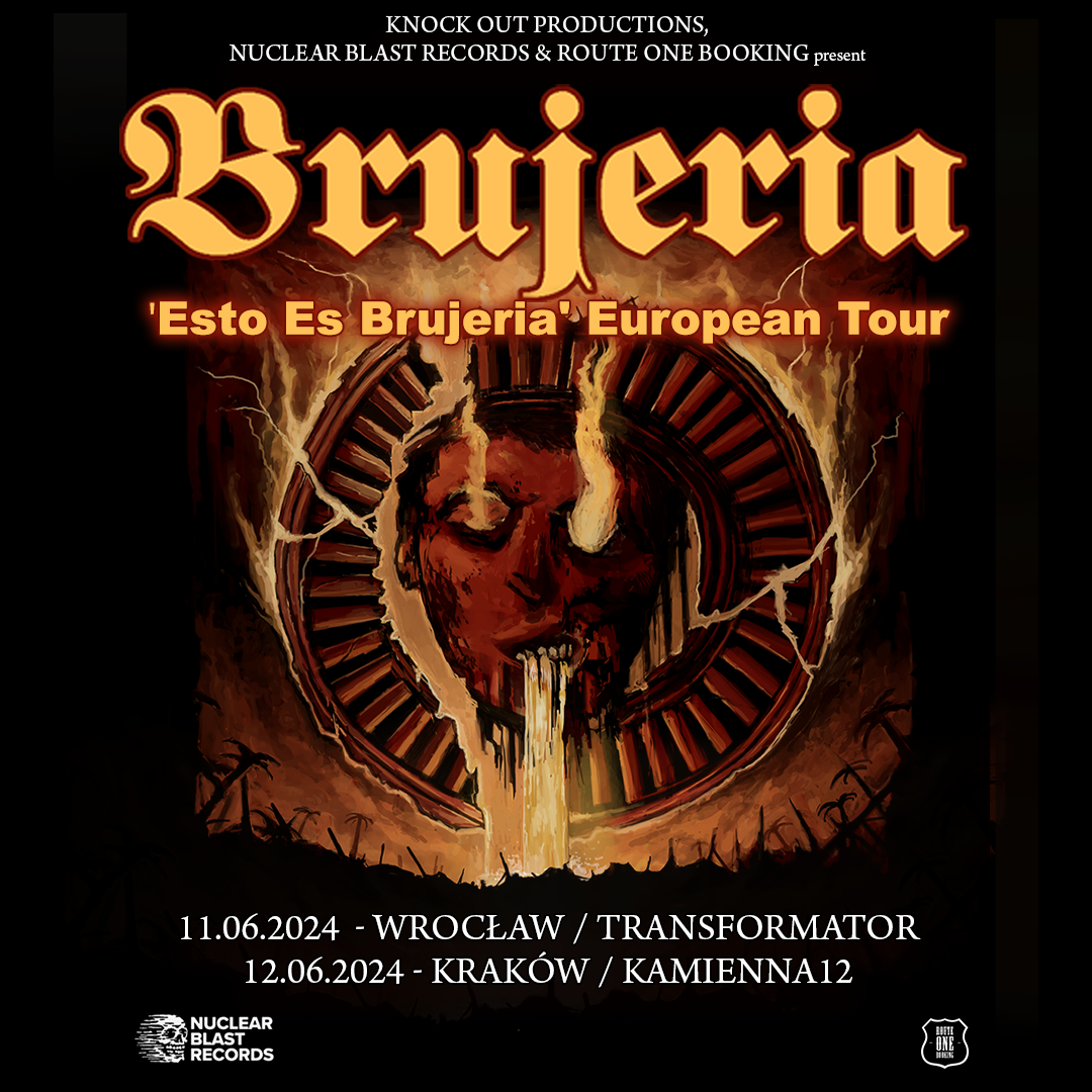 Brujeria na żywo – sceniczna jatka na dwóch koncertach w Polsce
