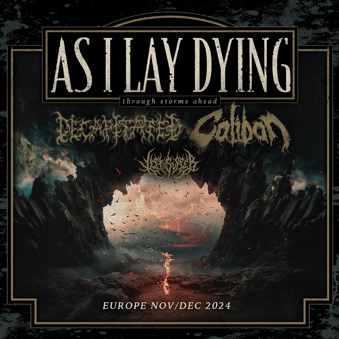 As I Lay Dying na jedynym koncercie w Polsce!