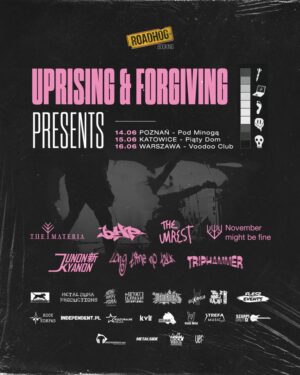 Trasa „Uprising and Forgiving” Materii w trzech miastach