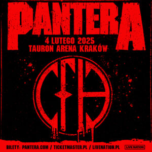 PANTERA Ogłasza koncert w Polsce w ramach europejskiej trasy koncertowej 2025