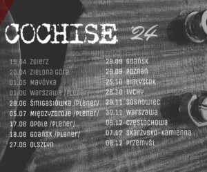 Cochise Ogłasza Kolejną Odsłonę Trasy Koncertowej