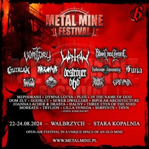 Metal Mine Festival – 6 edycja – 3 dni – 29 zespołów! Wałbrzych – Stara Kopalnia