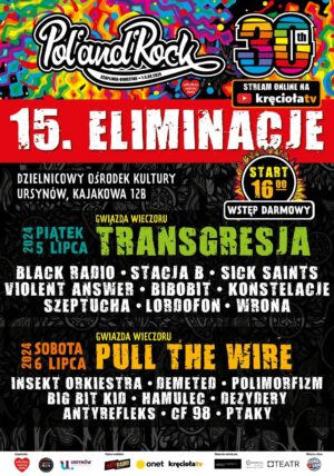 Eliminacje do Pol’and’Rock Festival 2024 w DOK Ursynów