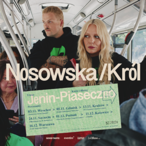 Nosowska i Król zapowiadają wspólny album oraz trasę koncertową Jenin – Piaseczno
