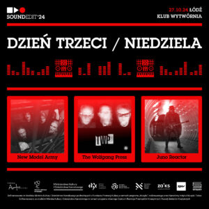Soundedit ’24 – The Wolfgang Press, New Model Army, Juno Reactor