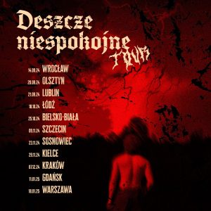 Hamulec rusza w trasę koncertową: DESZCZE NIESPOKOJNE Tour