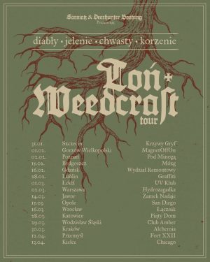 Toń i Weedcraft. Premiera splita „Księgi Wieczyste”. Trasa 16 koncertów z 12 gośćmi.