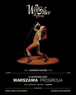 WOLF ALICE – 09.11.2025 Klub Progresja, Warszawa