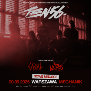 TEN56. ,CABAL + VCTMS – 20.09.2025 Klub Mechanik Warszawa