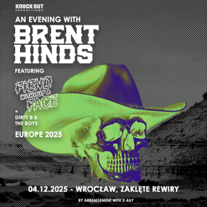 Były gitarzysta Mastodon pojawi się 4 grudnia w Zaklętych Rewirach razem z Fiend Without a Face i Dirty B & the Boys