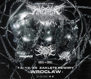 Deathcore’owa ofensywa na Wrocław! Chelsea Grin wyruszą pod koniec roku w europejską trasę, podczas której 13 grudnia wystąpią w Polsce.