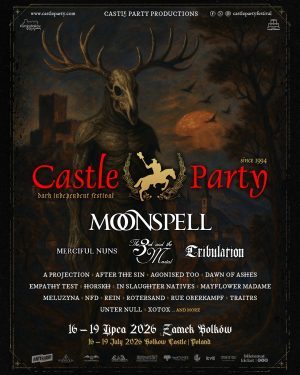 Znamy pierwsze kapele które wystąpią na Castle Party 2026