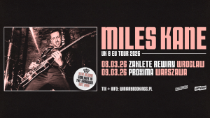 Miles Kane wystąpi dwukrotnie w Polsce: 8 marca we wrocławskim klubie Zaklęte Rewiry oraz dzień później w klubie Proxima w Warszawie.