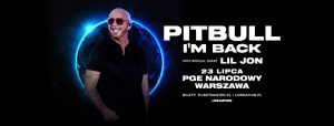 PITBULL OGŁASZA KOLEJNE DATY TRASY KONCERTOWEJ “I’M BACK!” W EUROPIE W 2026 ROKU