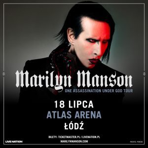 Marilyn Manson wraca do Polski! Koncert w Atlas Arenie 18 lipca 2026!