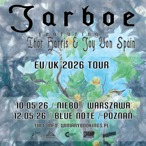 10 maja w warszawskim Niebie oraz 12 maja w poznańskim klubie Blue Note wystąpi Jarboe.