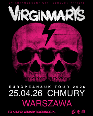 25 kwietnia w warszawskim klubie Chmury wystąpi formacja  The Virginmary