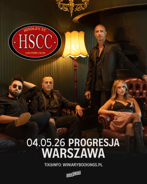 4 maja w warszawskiej Progresji po raz pierwszy w Polsce wystąpi Hindley Street Country Club.