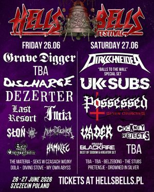 GAMA BOMB i OWLS WOODS GRAVES wzmacniają skład HELLS BELLS FESTIVAL 2026!