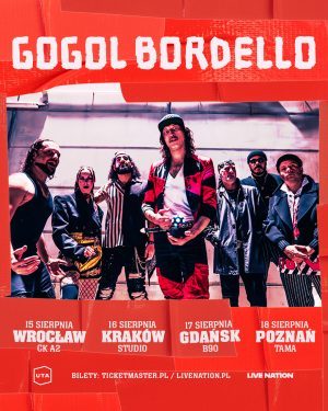 Gogol Bordello wracają do Polski na cztery koncerty