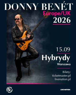 DONNY BENÉT 15.09.2026 – Hybrydy, Warszawa