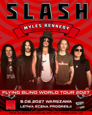 Powrót Slasha, Flying Blind World Tour 2027 dotrze do Polski