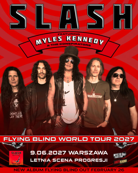 Powrót Slasha, Flying Blind World Tour 2027 dotrze do Polski