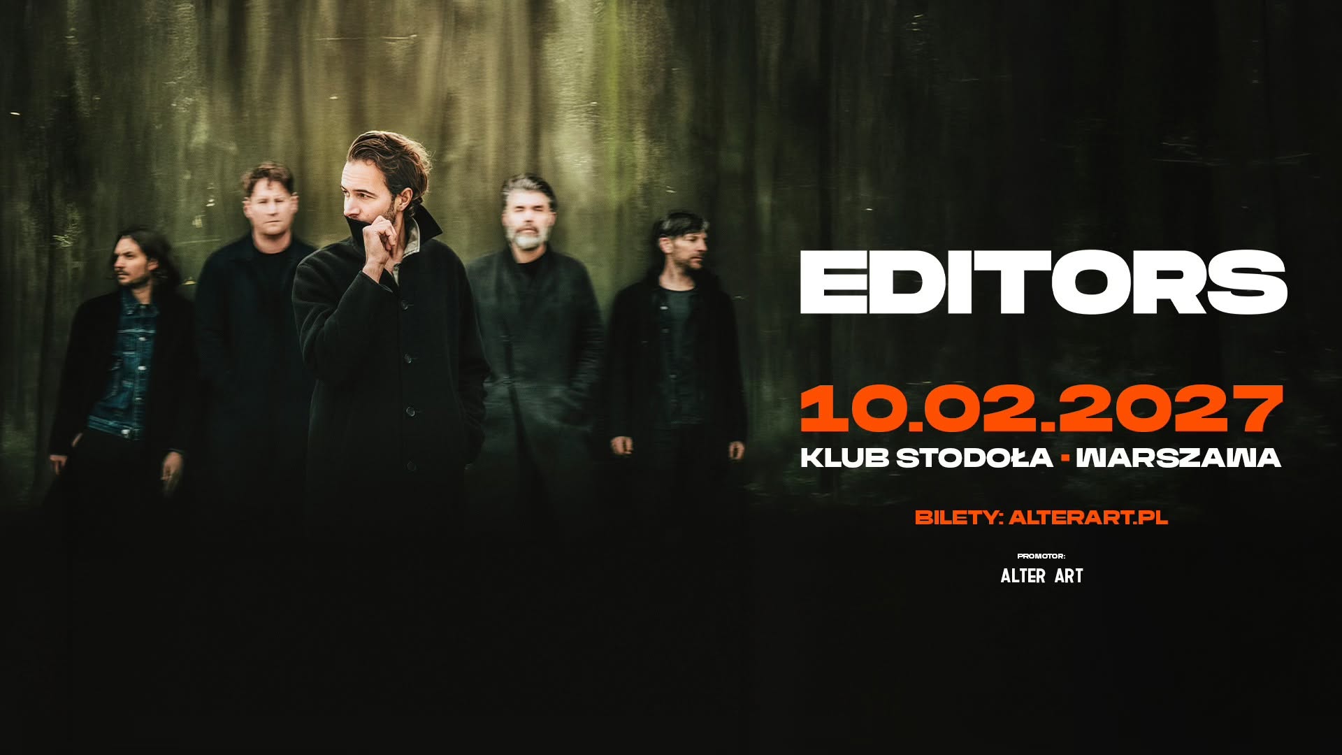 Editors na klubowym koncercie w Warszawie
