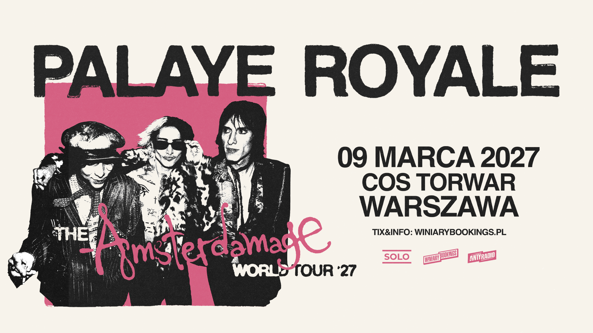 Palaye Royale w marcu w Polsce